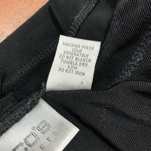 Chicos Travelers Black Open Front Cardigan - Picture 6 of 6